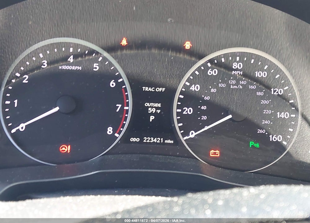 2013 LEXUS ES 350 VIN: JTHBK1GG0D2025078