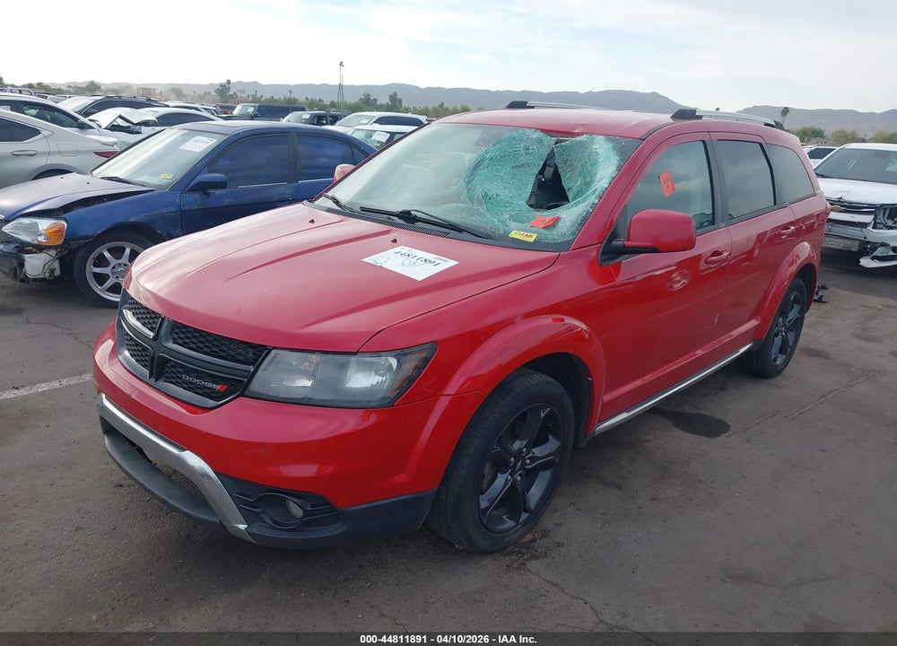 2018 DODGE JOURNEY CROSSROAD VIN: 3C4PDCGG0JT475806