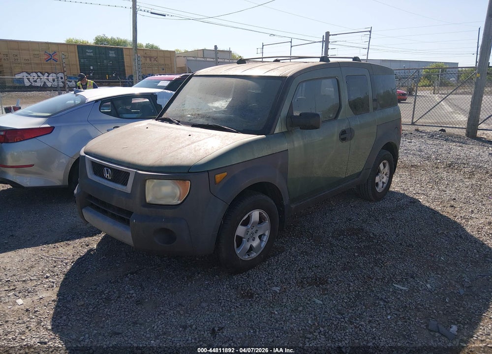 2004 HONDA ELEMENT EX VIN: 5J6YH18684L007514