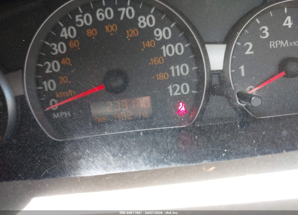 2004 SATURN ION 2 VIN: 1G8AJ52F44Z156120