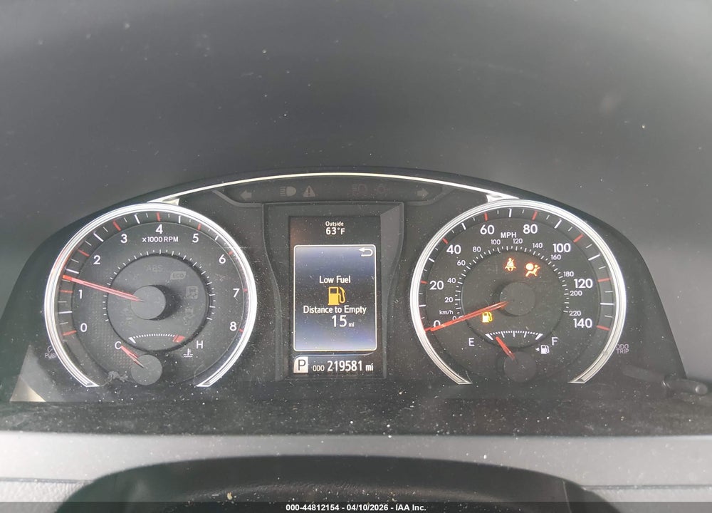 2016 TOYOTA CAMRY SE VIN: 4T1BF1FKXGU215907
