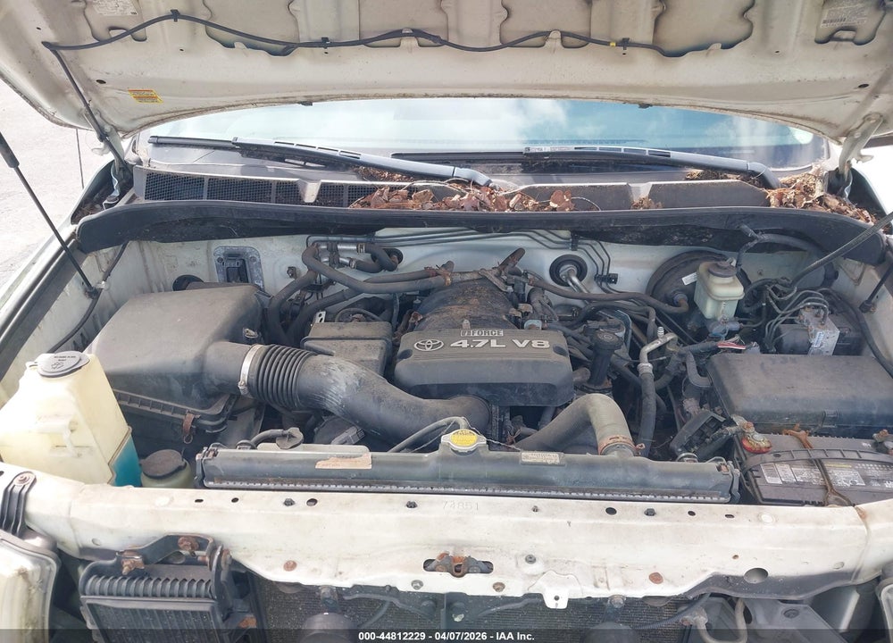 2007 TOYOTA TUNDRA SR5 4.7L V8 VIN: 5TBBT54167S457671