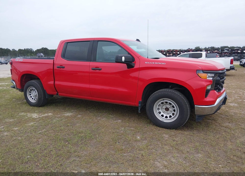 2023 CHEVROLET SILVERADO 1500 4WD  SHORT BED WT VIN: 3GCUDAED1PG211737