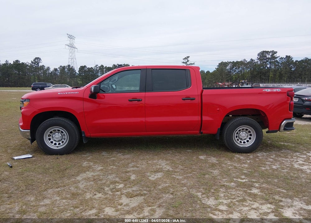 2023 CHEVROLET SILVERADO 1500 4WD  SHORT BED WT VIN: 3GCUDAED1PG211737