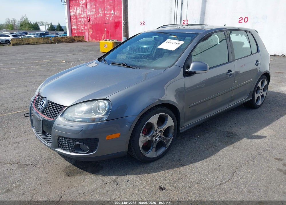 2009 VOLKSWAGEN GTI 4-DOOR VIN: WVWHV71K29W065066