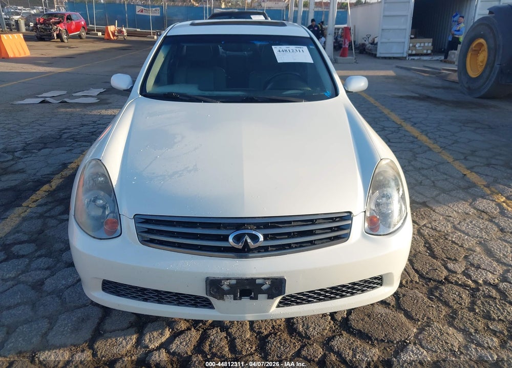 2006 INFINITI G35 VIN: JNKCV51E06M505803