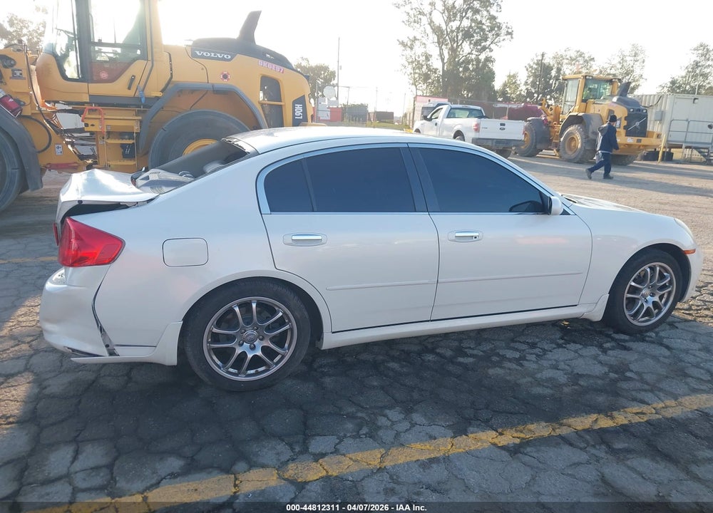 2006 INFINITI G35 VIN: JNKCV51E06M505803