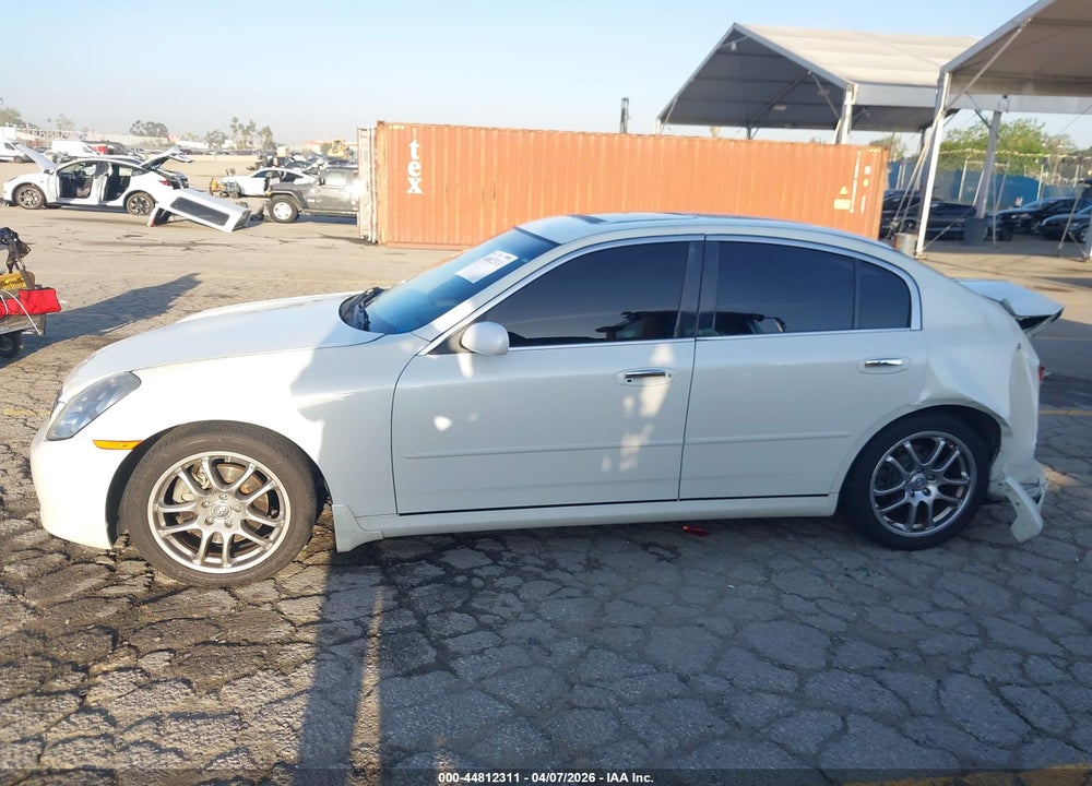 2006 INFINITI G35 VIN: JNKCV51E06M505803