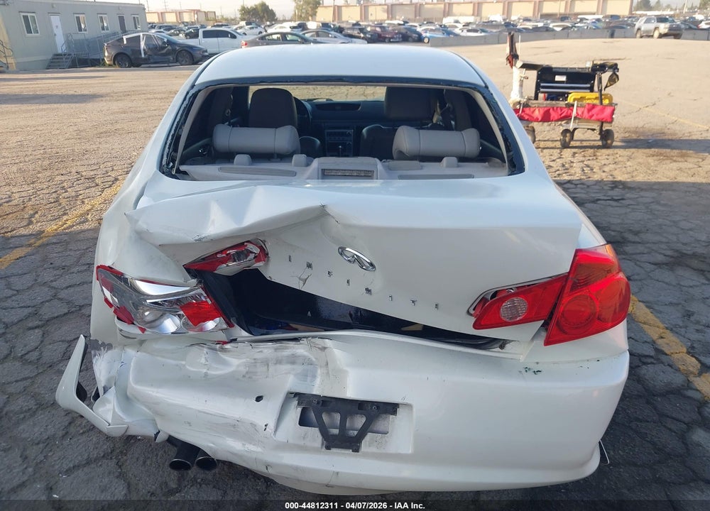 2006 INFINITI G35 VIN: JNKCV51E06M505803