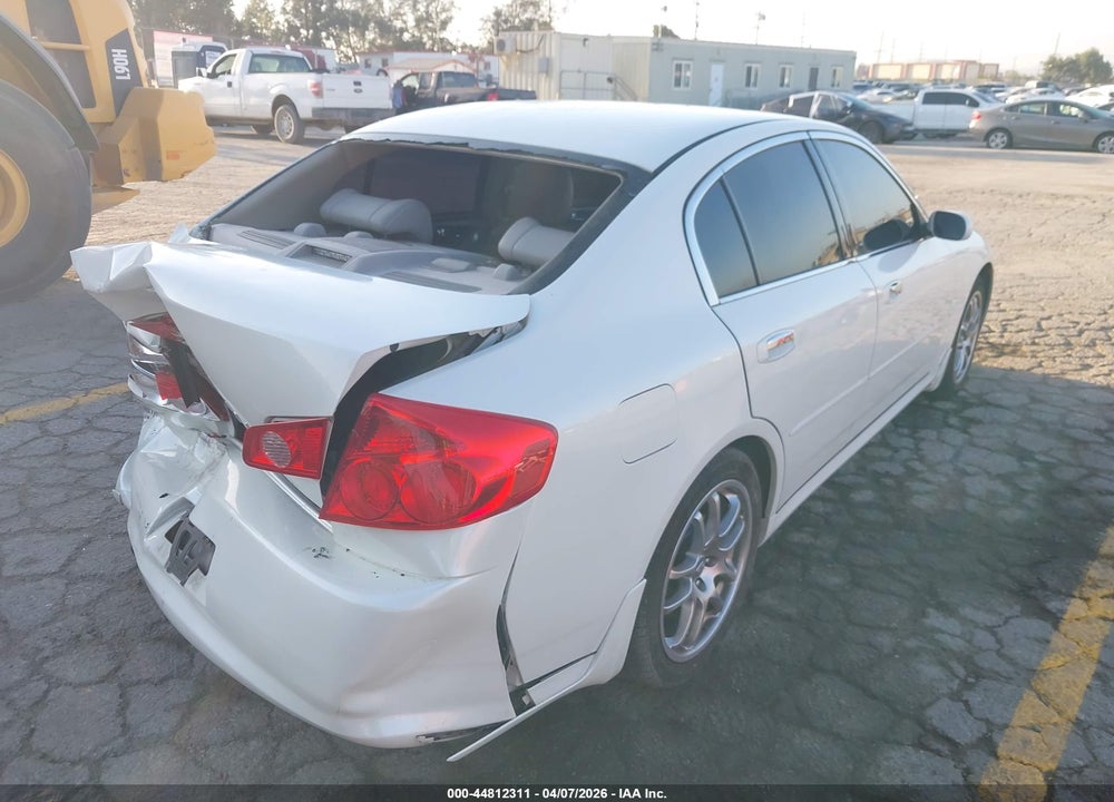 2006 INFINITI G35 VIN: JNKCV51E06M505803