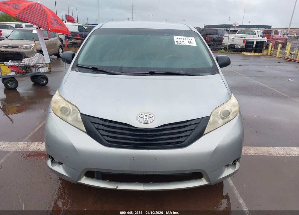 2014 TOYOTA SIENNA L V6 7 PASSENGER VIN: 5TDZK3DC5ES515345