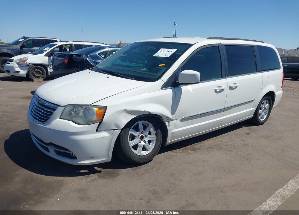 2012 CHRYSLER TOWN & COUNTRY TOURING VIN: 2C4RC1BG7CR226450