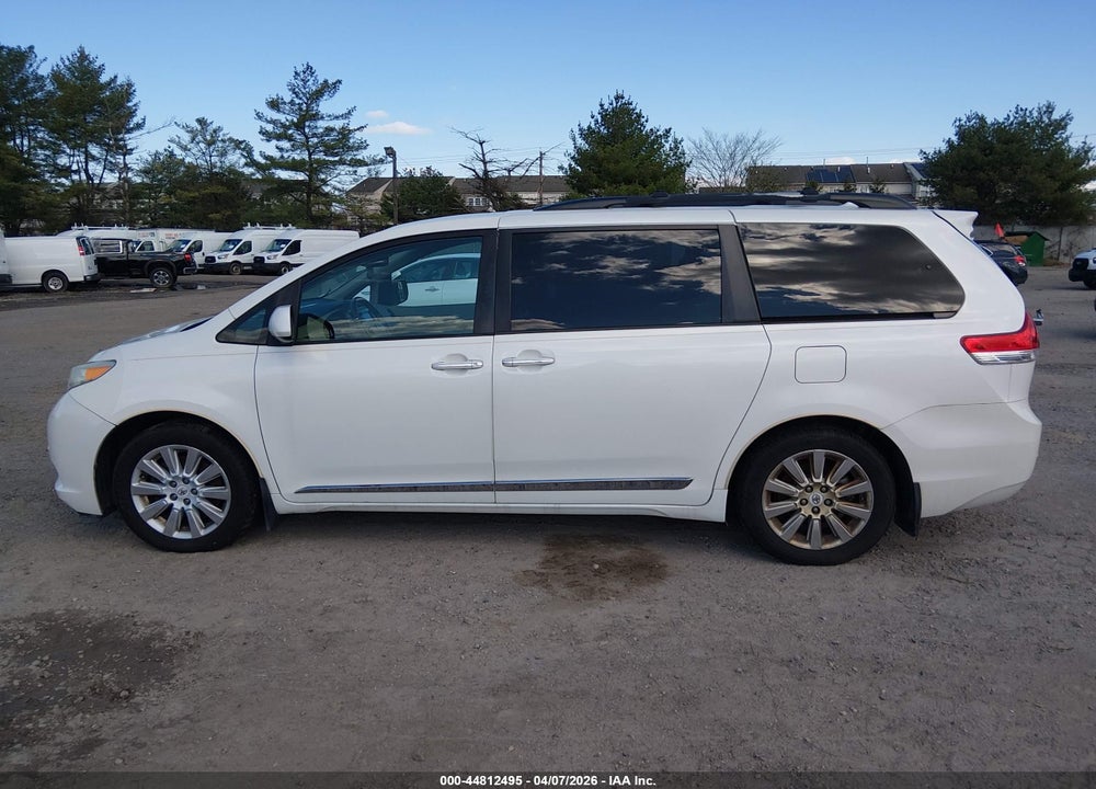 2012 TOYOTA SIENNA LIMITED 7 PASSENGER VIN: 5TDDK3DC1CS031955