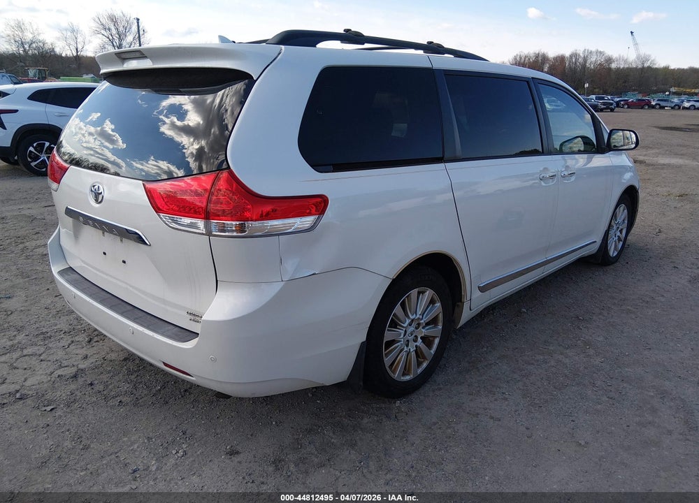 2012 TOYOTA SIENNA LIMITED 7 PASSENGER VIN: 5TDDK3DC1CS031955