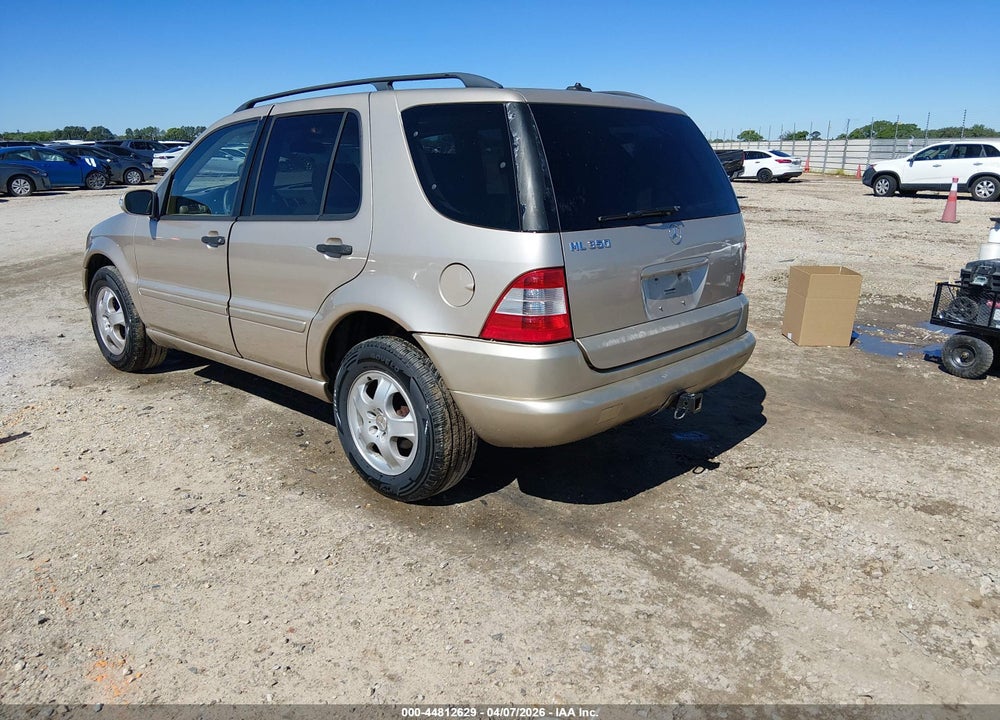 2003 MERCEDES-BENZ ML 350 VIN: 4JGAB57E13A435097