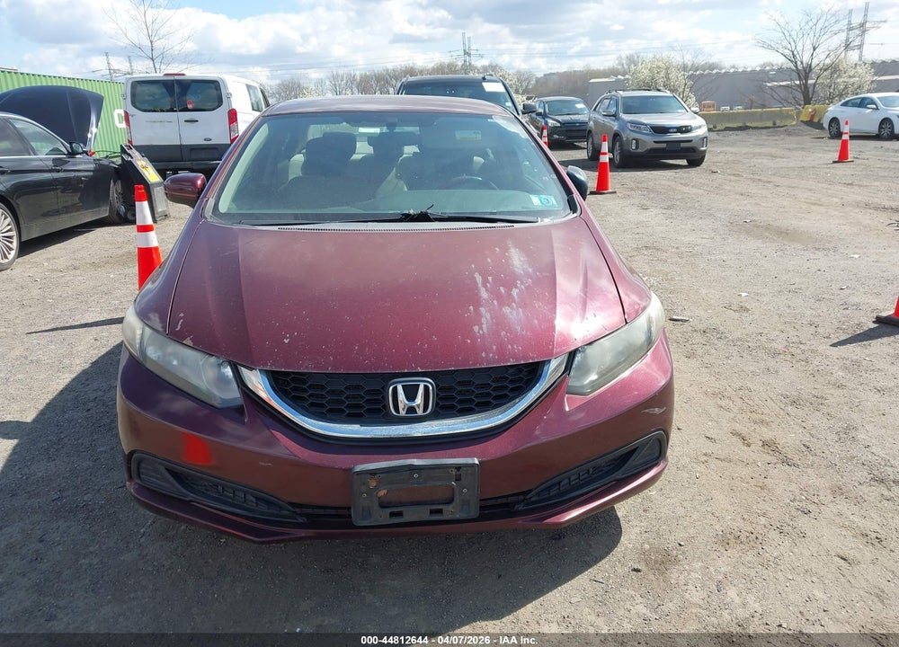 2014 HONDA CIVIC LX VIN: 19XFB2F54EE224079