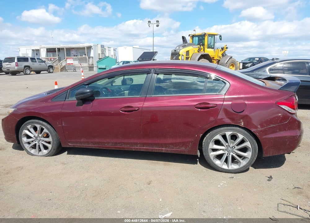 2014 HONDA CIVIC LX VIN: 19XFB2F54EE224079