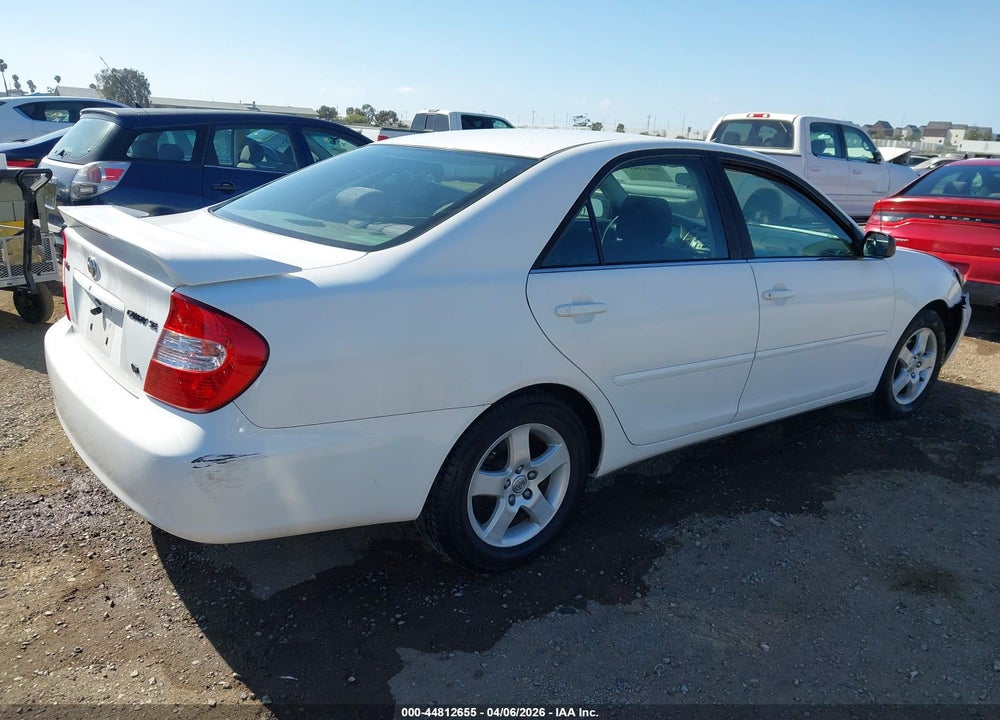 2003 TOYOTA CAMRY SE V6 VIN: JTDBF32K430089499