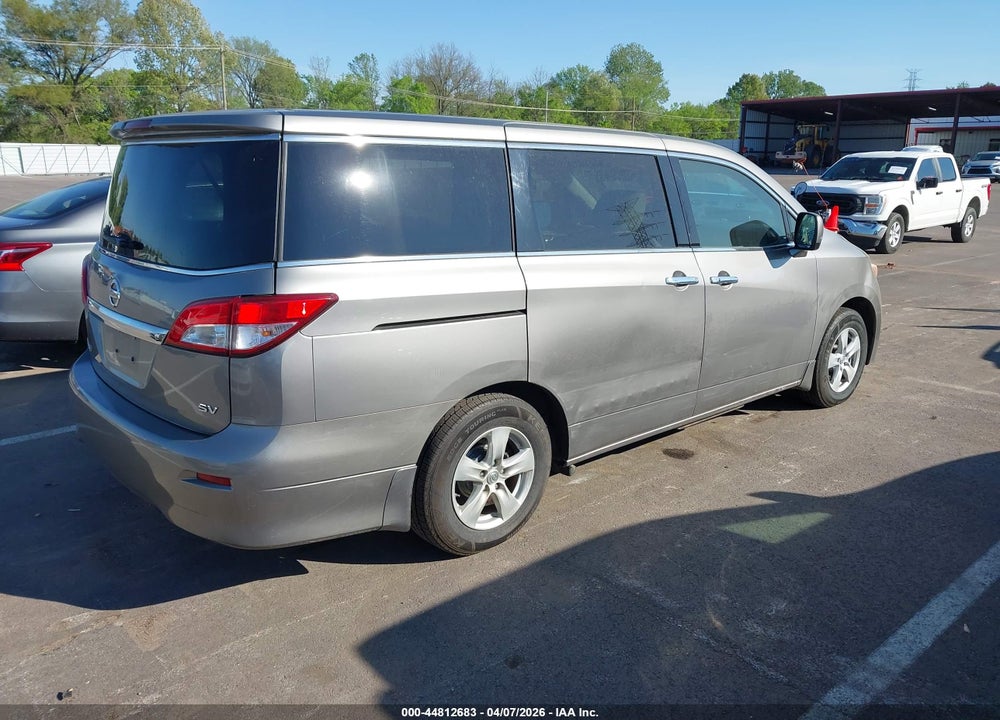 2011 NISSAN QUEST SV VIN: JN8AE2KP7B9004206