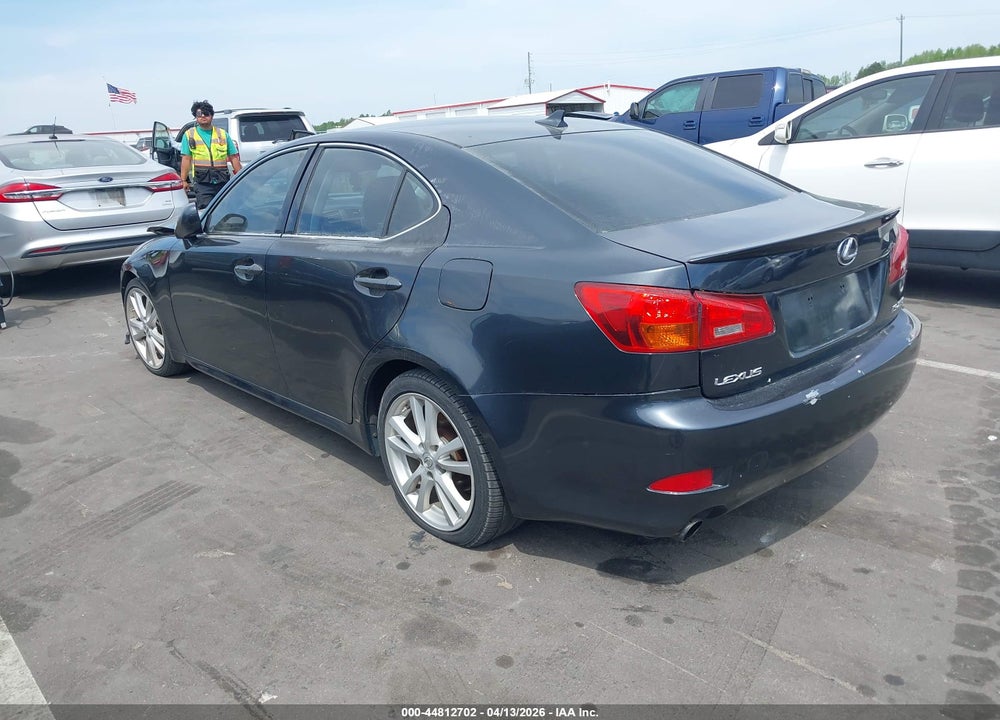2007 LEXUS IS 250 VIN: JTHBK262572050994