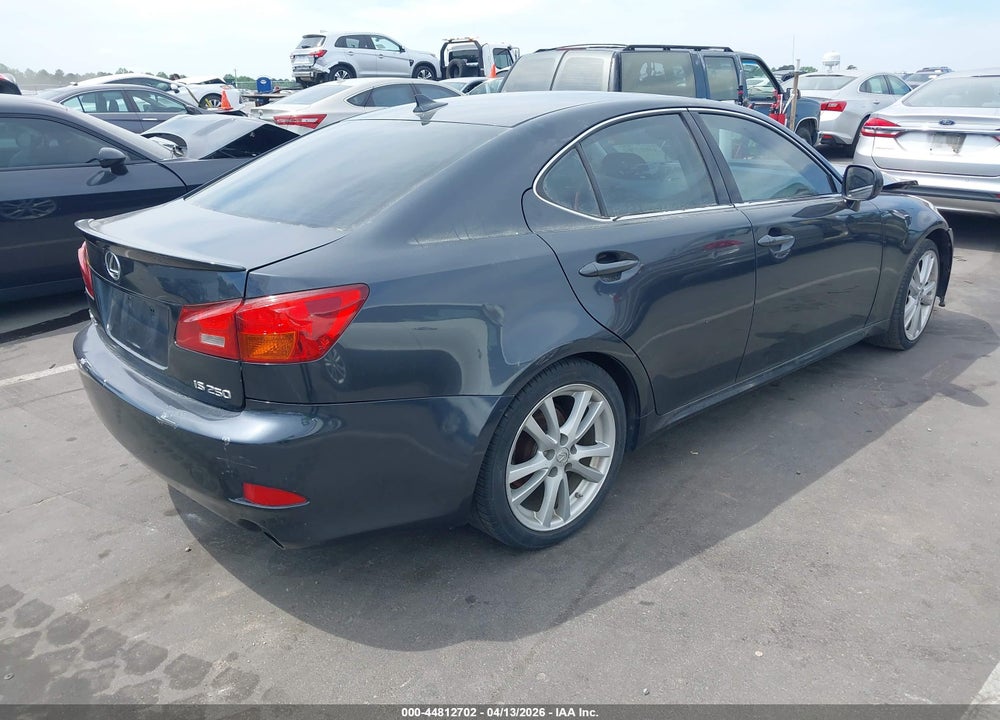 2007 LEXUS IS 250 VIN: JTHBK262572050994