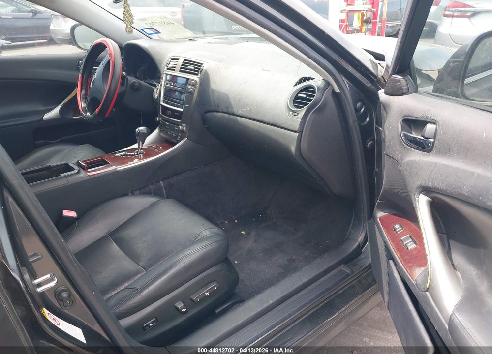 2007 LEXUS IS 250 VIN: JTHBK262572050994