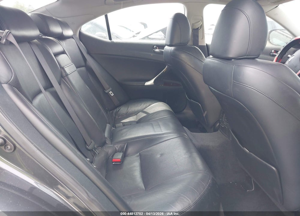 2007 LEXUS IS 250 VIN: JTHBK262572050994