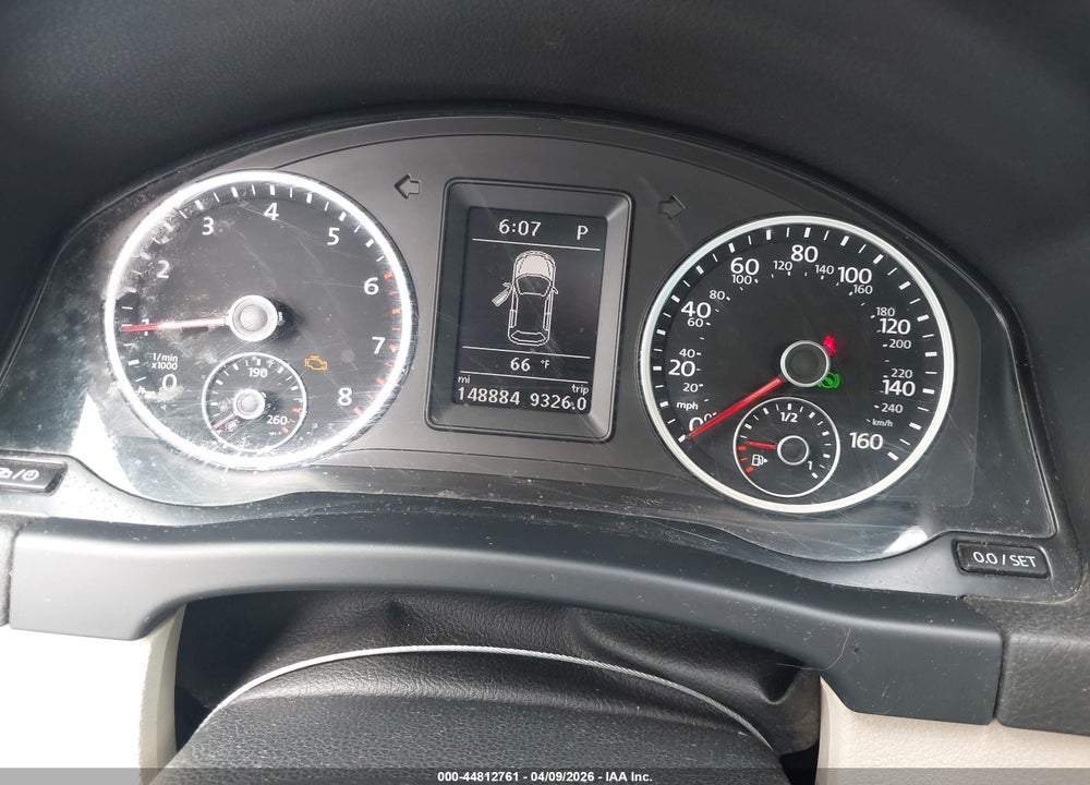 2014 VOLKSWAGEN TIGUAN SEL VIN: WVGBV3AX8EW591735