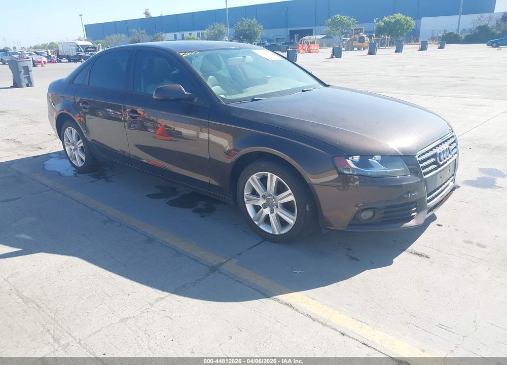 2011 AUDI A4 2.0T PREMIUM VIN: WAUAFAFL6BN044615