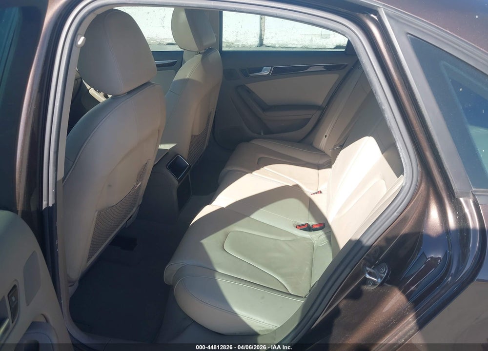 2011 AUDI A4 2.0T PREMIUM VIN: WAUAFAFL6BN044615
