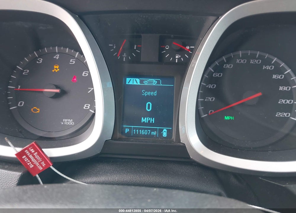 2016 CHEVROLET EQUINOX 1LT VIN: 2GNFLFEK3G6353596