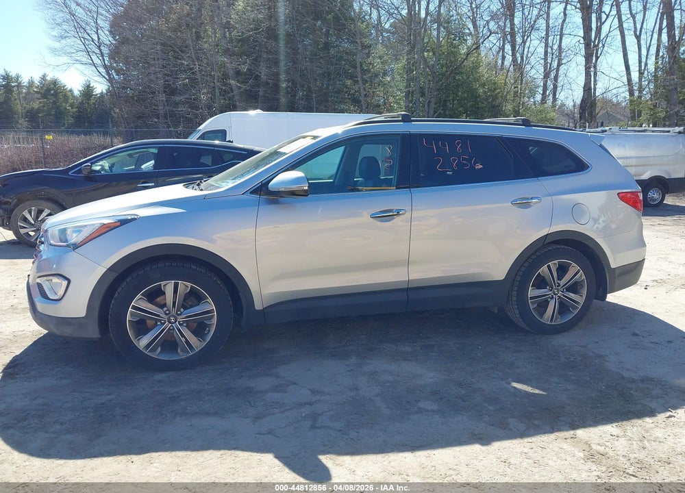2014 HYUNDAI SANTA FE GLS VIN: KM8SN4HF5EU074472
