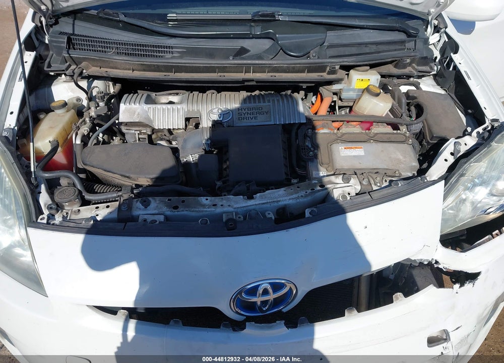 2011 TOYOTA PRIUS THREE VIN: JTDKN3DU4B0278931