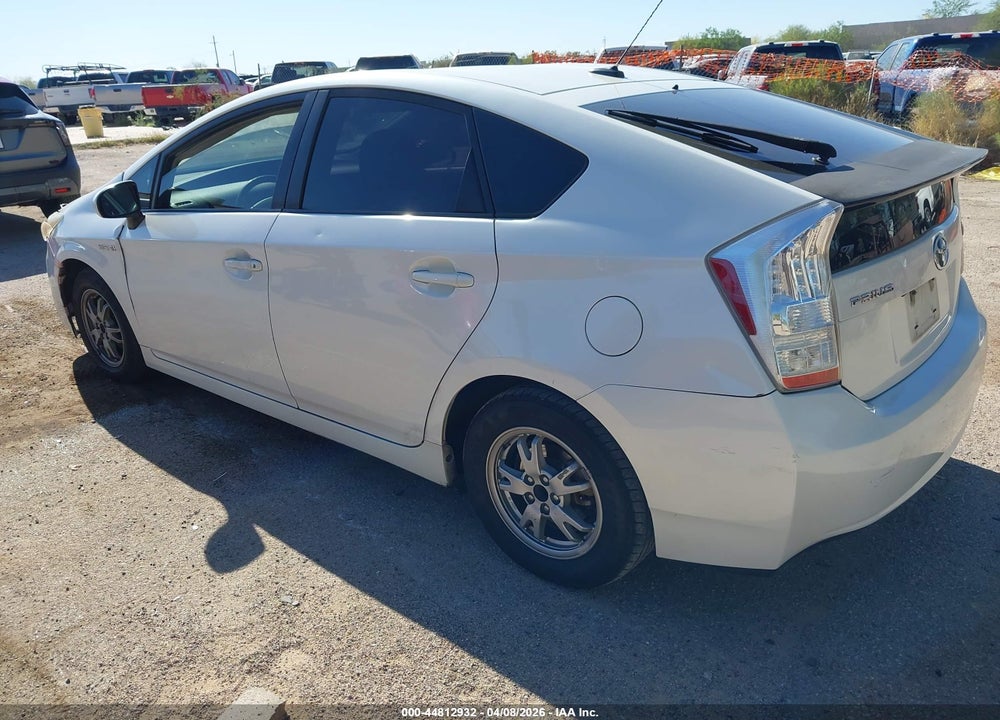 2011 TOYOTA PRIUS THREE VIN: JTDKN3DU4B0278931
