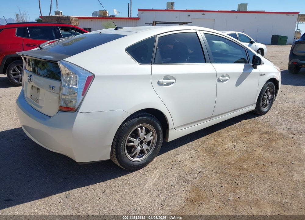 2011 TOYOTA PRIUS THREE VIN: JTDKN3DU4B0278931