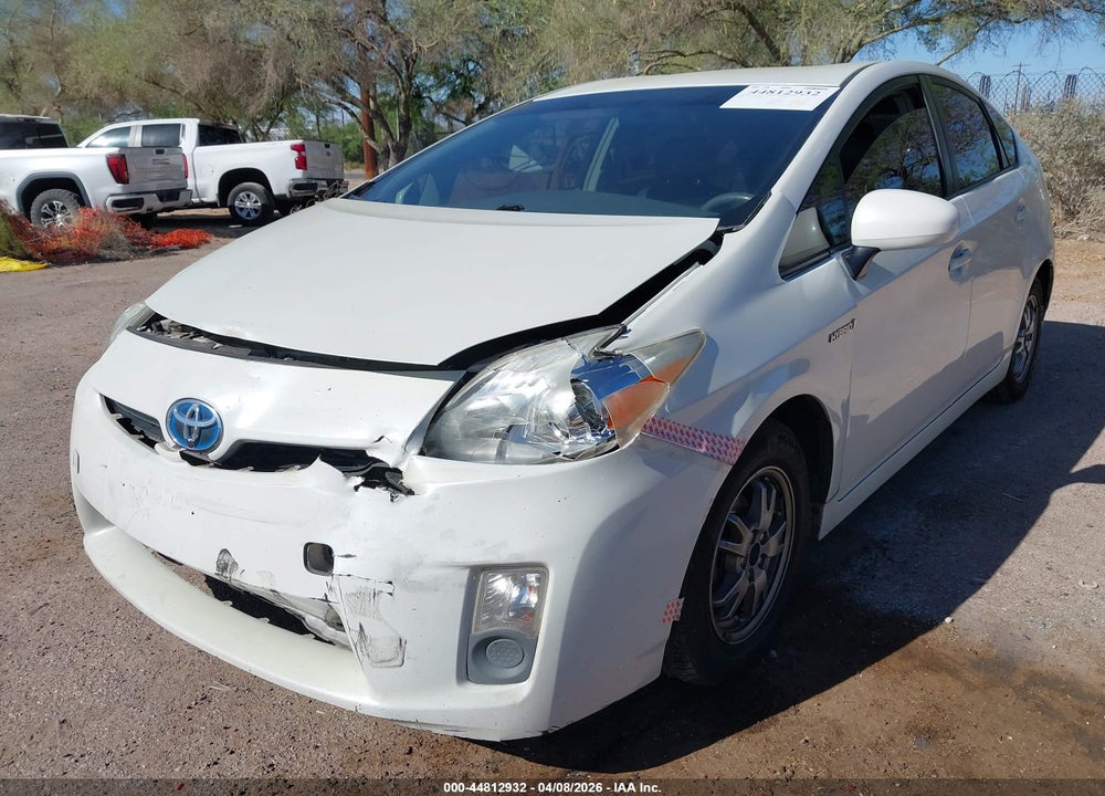 2011 TOYOTA PRIUS THREE VIN: JTDKN3DU4B0278931