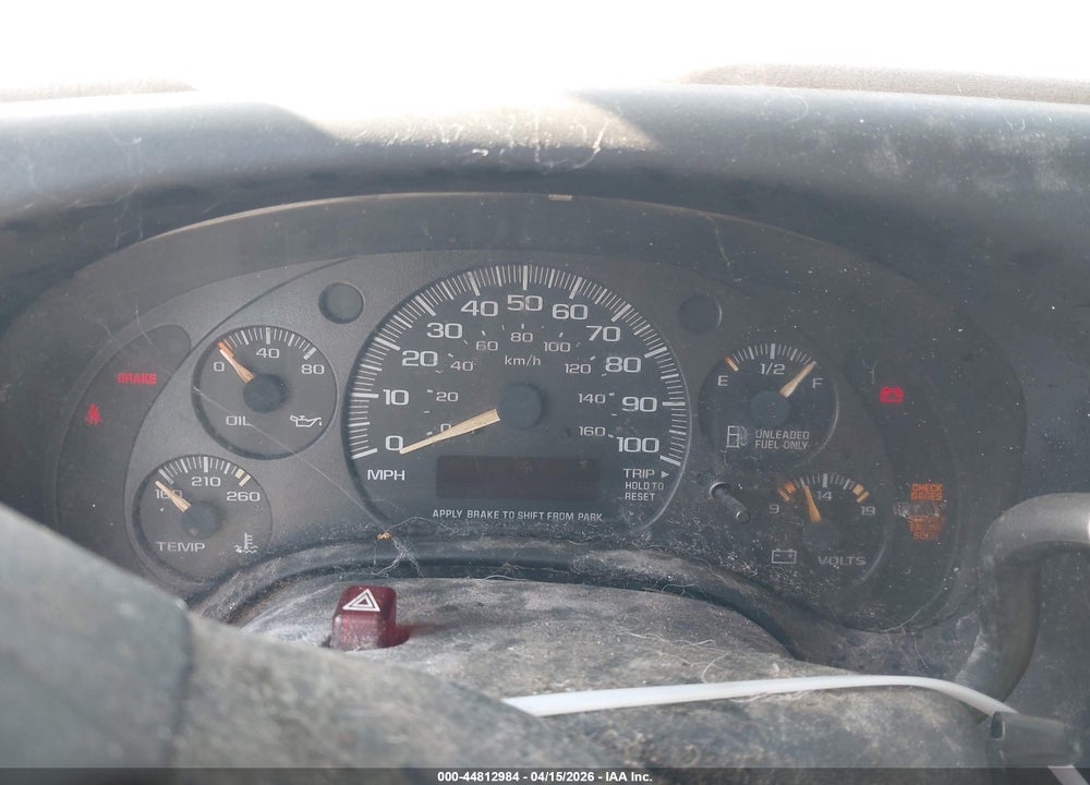 2002 CHEVROLET EXPRESS VIN: 1GCGG25RX21158078