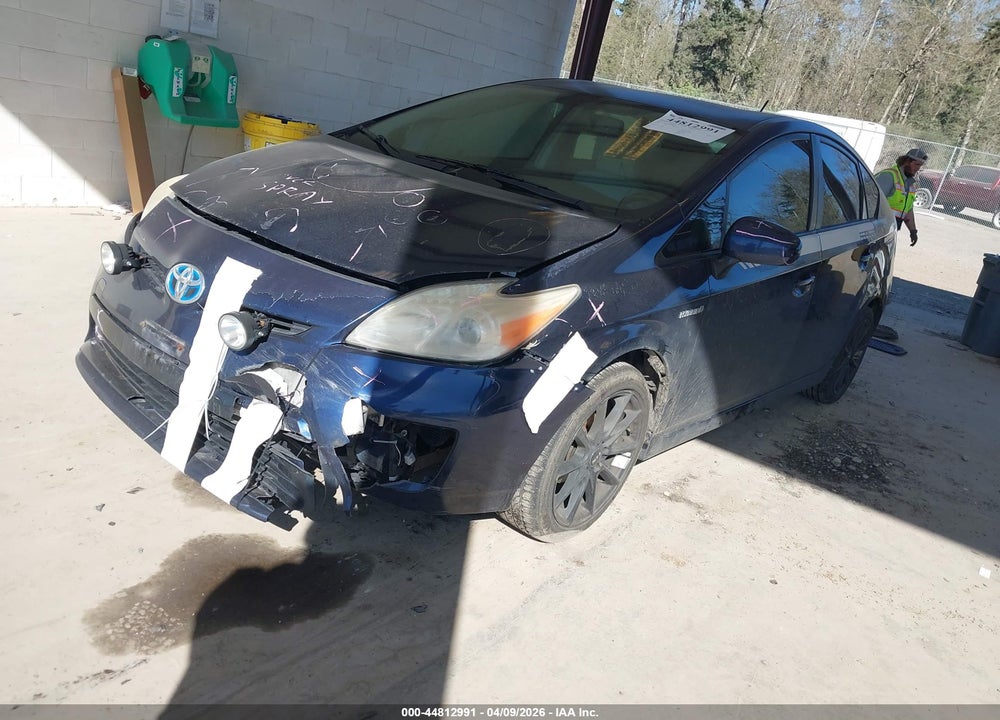 2012 TOYOTA PRIUS TWO VIN: JTDKN3DU7C1503841