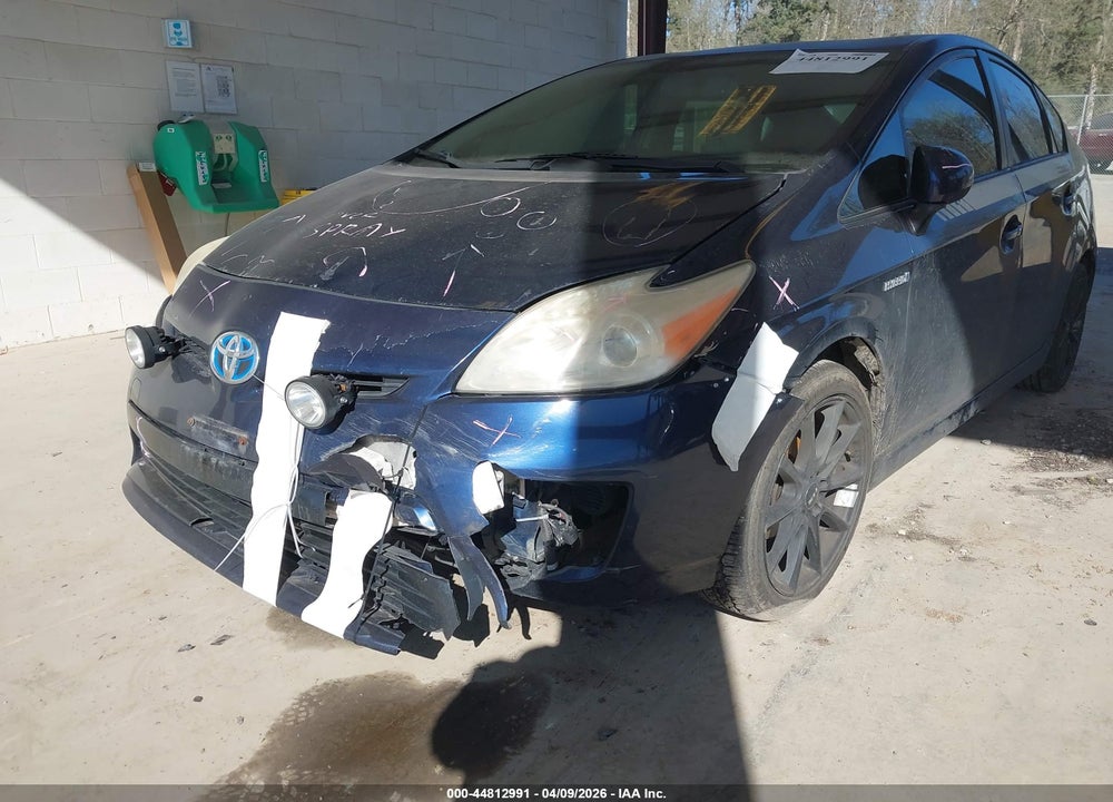 2012 TOYOTA PRIUS TWO VIN: JTDKN3DU7C1503841