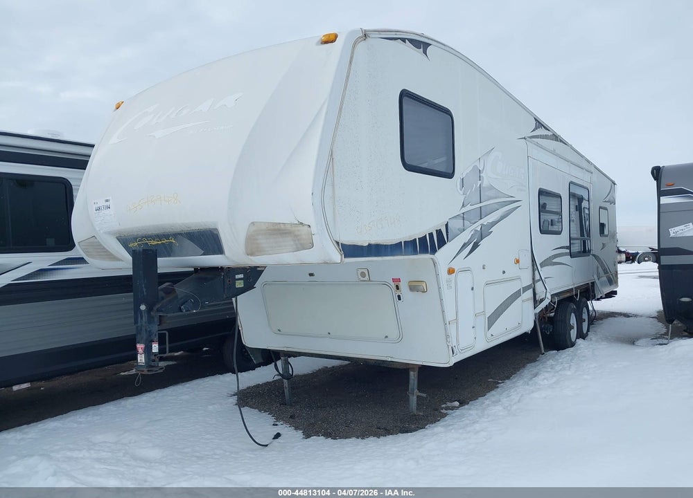 2007 COUGAR KEYSTONE VIN: 4YDF3102172504979