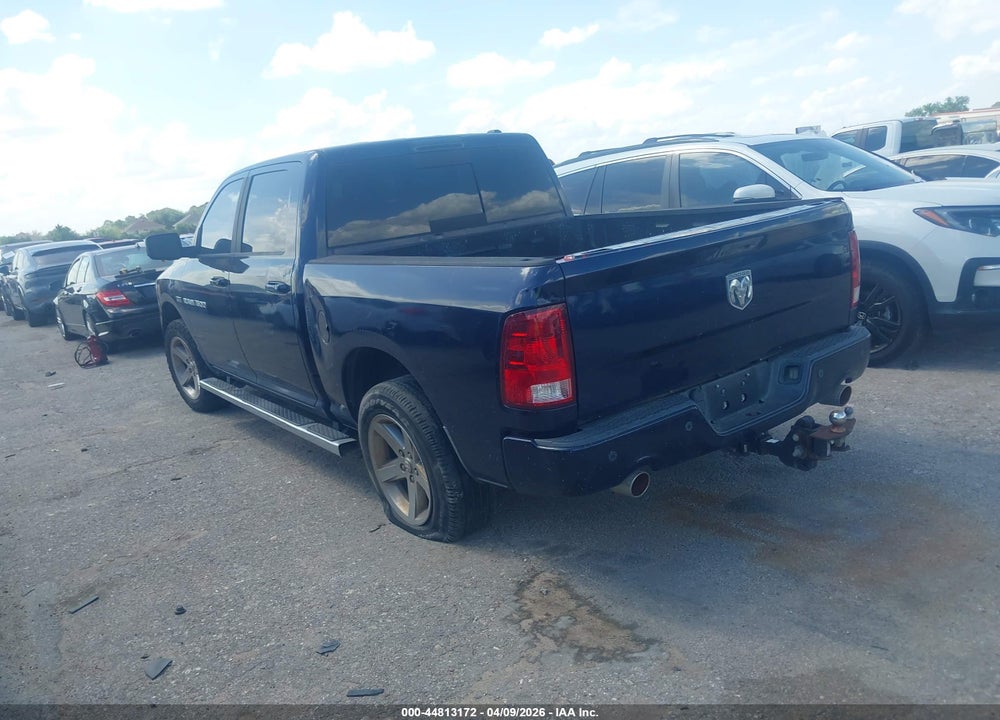 2012 RAM 1500 SPORT VIN: 1C6RD6MT1CS149293