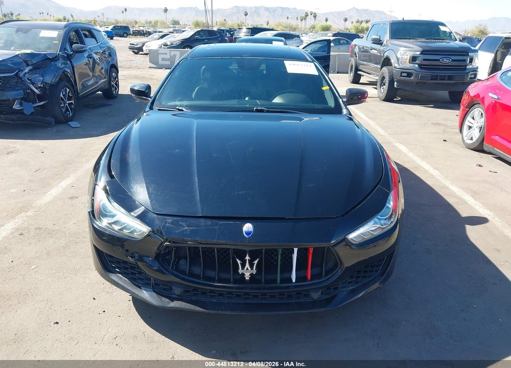 2018 MASERATI GHIBLI VIN: ZAM57XSA9J1292528