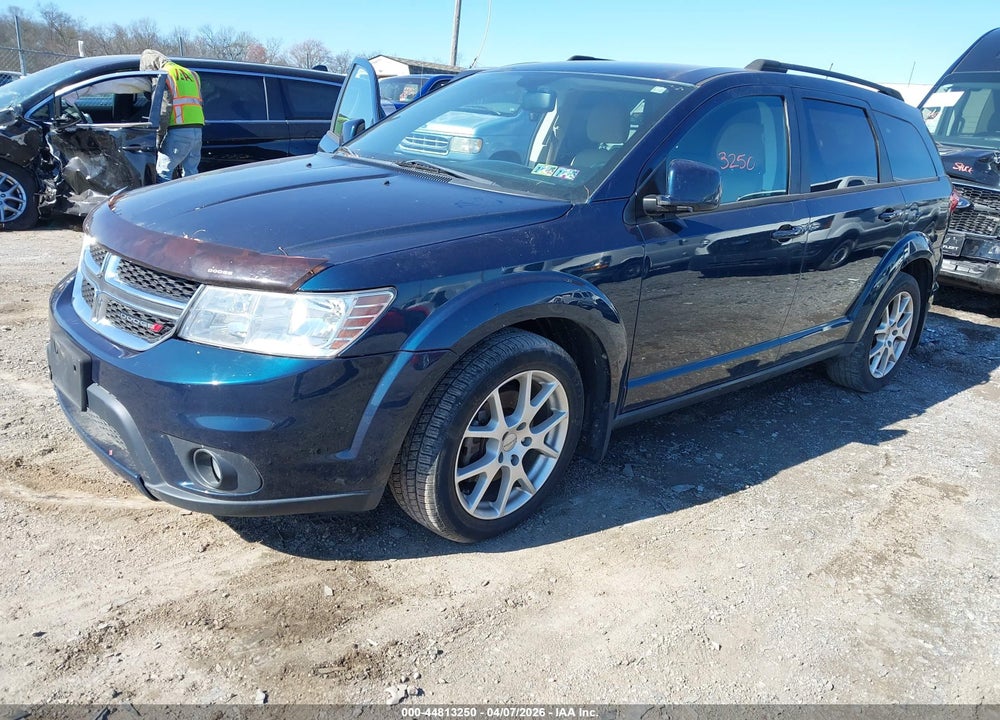 2014 DODGE JOURNEY SXT VIN: 3C4PDDBG2ET141148
