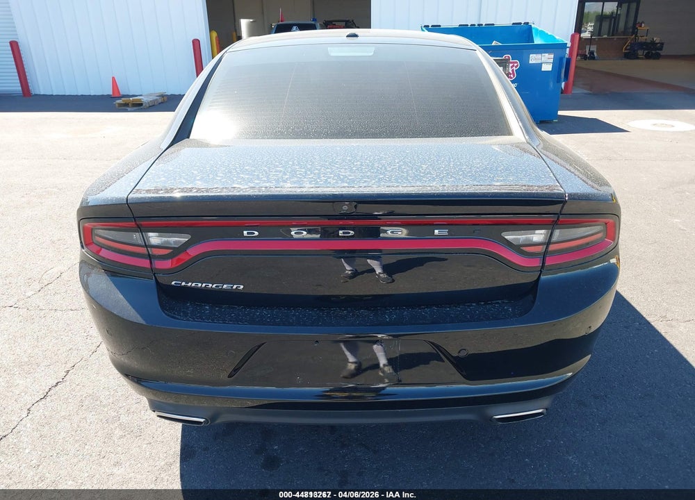 2019 DODGE CHARGER SXT RWD VIN: 2C3CDXBG9KH659833