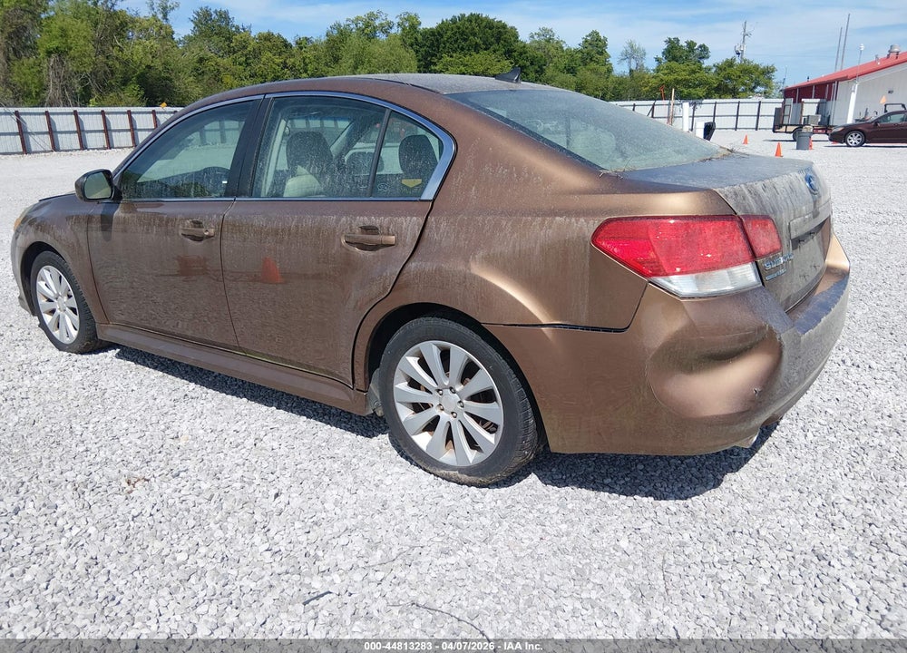 2011 SUBARU LEGACY 2.5I LIMITED VIN: 4S3BMBK68B3240795