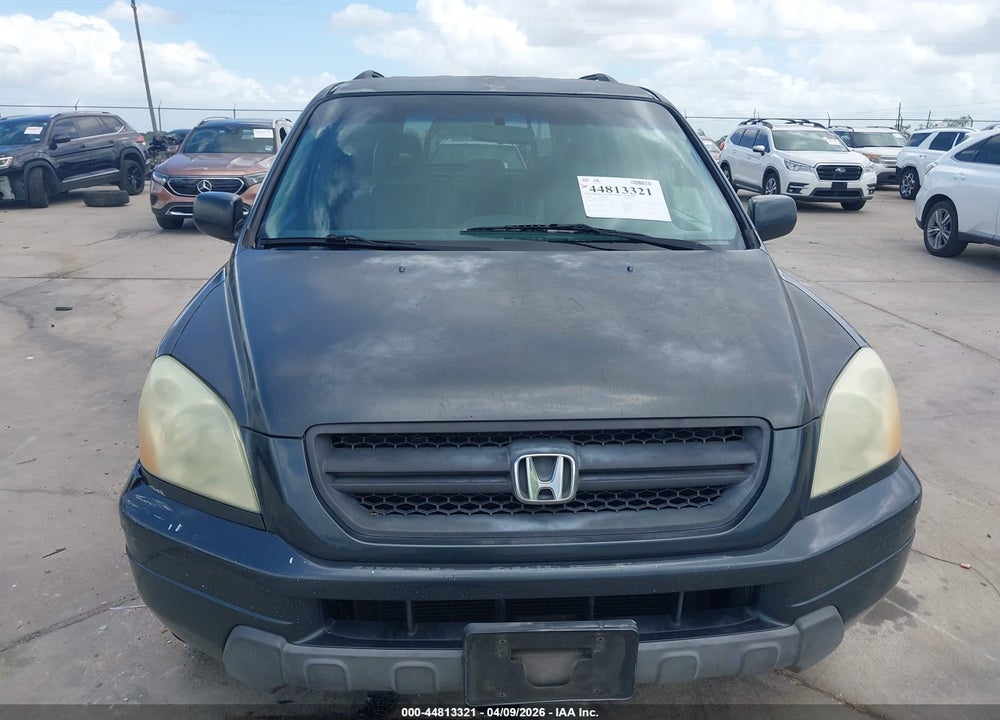 2004 HONDA PILOT EX-L VIN: 2HKYF18524H543608