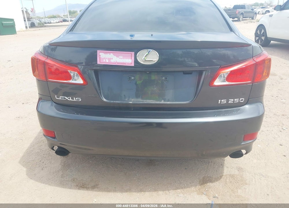 2010 LEXUS IS 250 VIN: JTHBF5C20A5116769