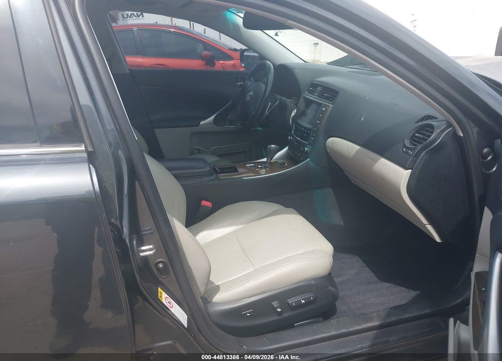 2010 LEXUS IS 250 VIN: JTHBF5C20A5116769