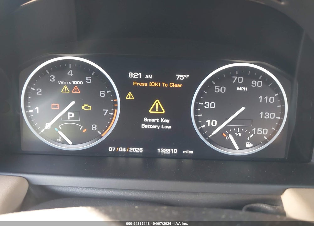 2010 LAND ROVER RANGE ROVER HSE VIN: SALME1D42AA327817