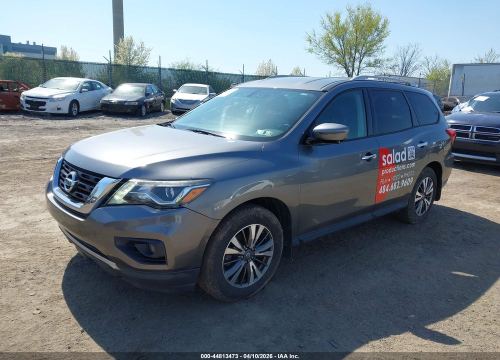 2017 NISSAN PATHFINDER SL VIN: 5N1DR2MM0HC654163